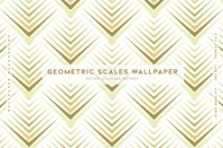 Geometric Scales Wallpaper