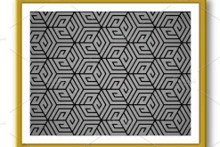 Geometric seamless pattern