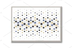 Geometric seamless pattern