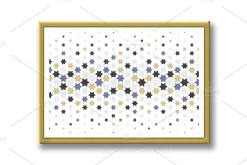 Geometric seamless pattern