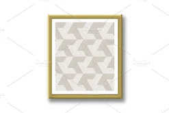 Geometric seamless pattern