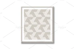 Geometric seamless pattern