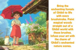 Ghibli Inspired Nature Brushes 2