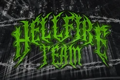 GHOOST Horror Metal Font