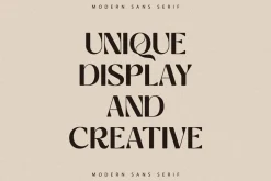 Giahfita Modern Sans Serif Font