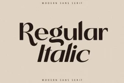 Giahfita Modern Sans Serif Font