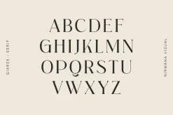 Giarek - Ligature Serif Font