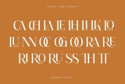 Giarek - Ligature Serif Font