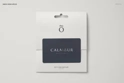 Gift Card Mockup Set