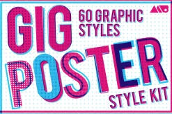 Gig Poster Style Kit