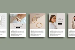 GINA Canva Templates Fashion Jewelry