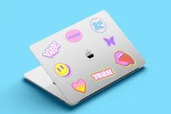 GIRLS CLUB - VECTOR Y2K STICKERS SET
