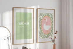 Girls Nursery Prints Bundle