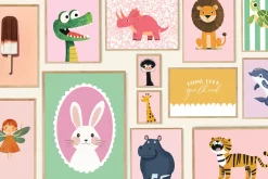 Girls Nursery Prints Bundle