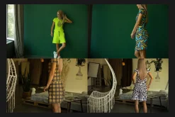 Girl's Shorts Mock-Up Set