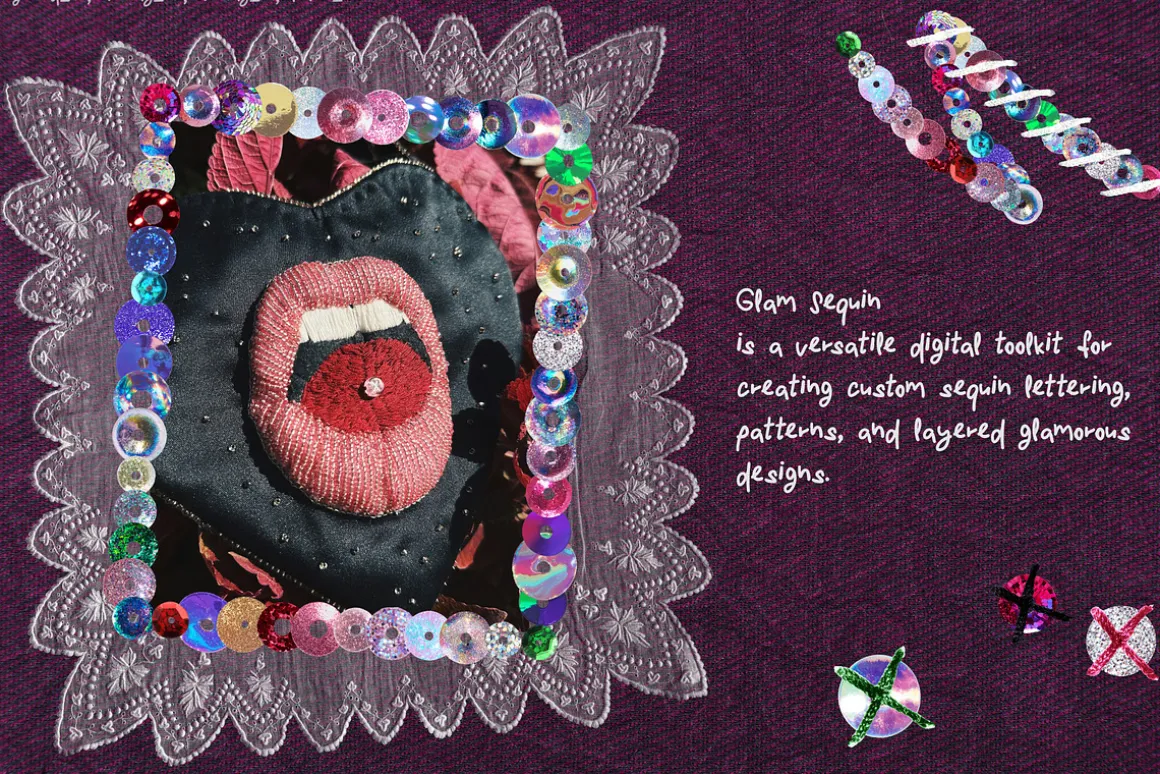 Glam Sequin: Digital Toolkit