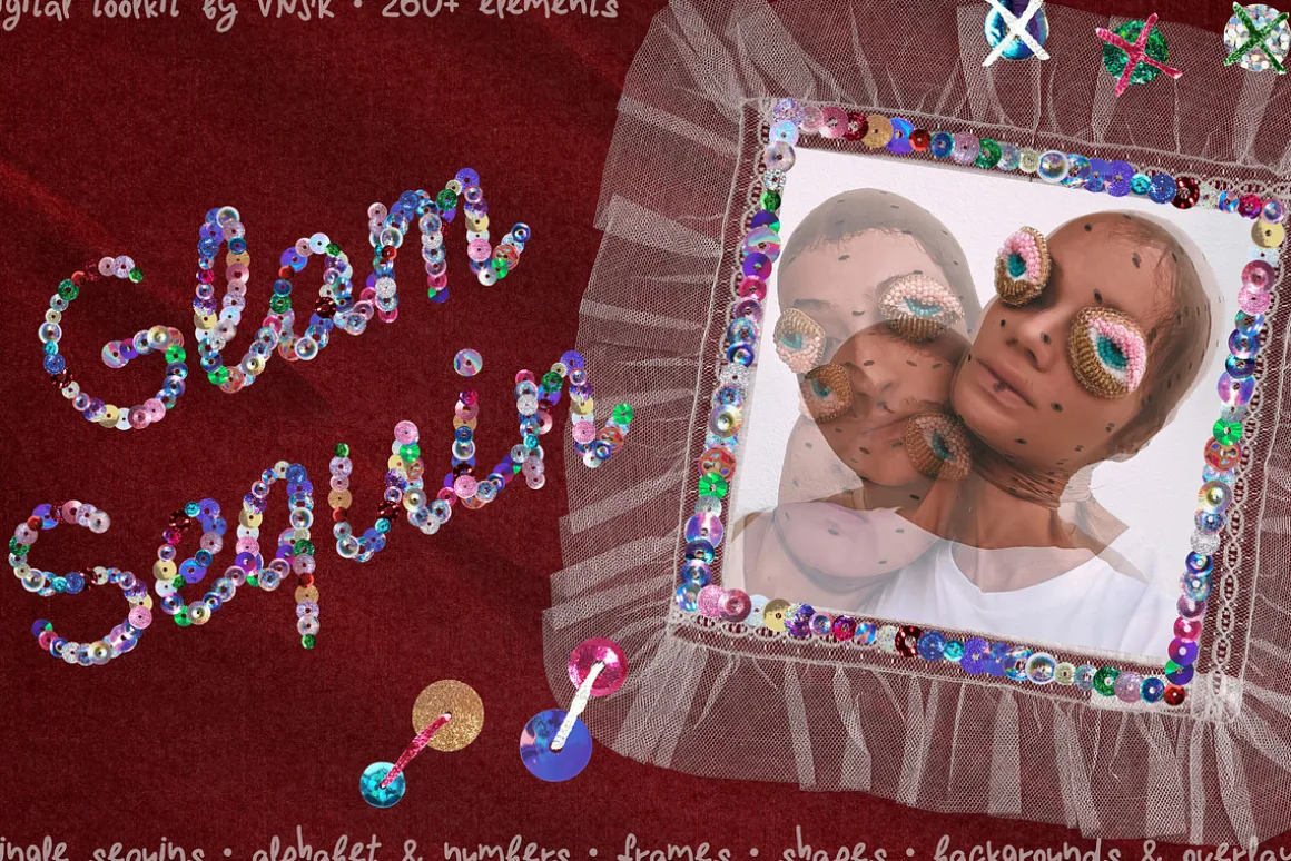 Glam Sequin: Digital Toolkit