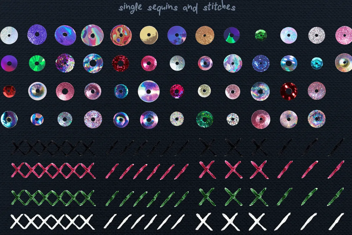 Glam Sequin: Digital Toolkit