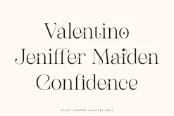 GLAMY - Ligature Rich Serif