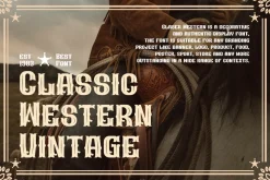 Glaser Western Vintage & Retro Font