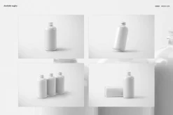 Glass Bottle Mockup Set v.2