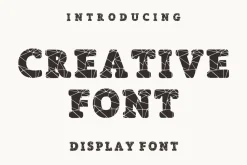 Glass 3D Font