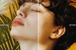 Glass Distort Photo Effect
