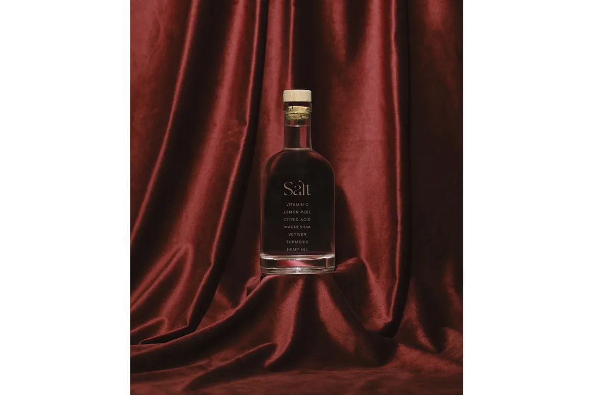 Glass Liquor Bottle Mockup No. 5