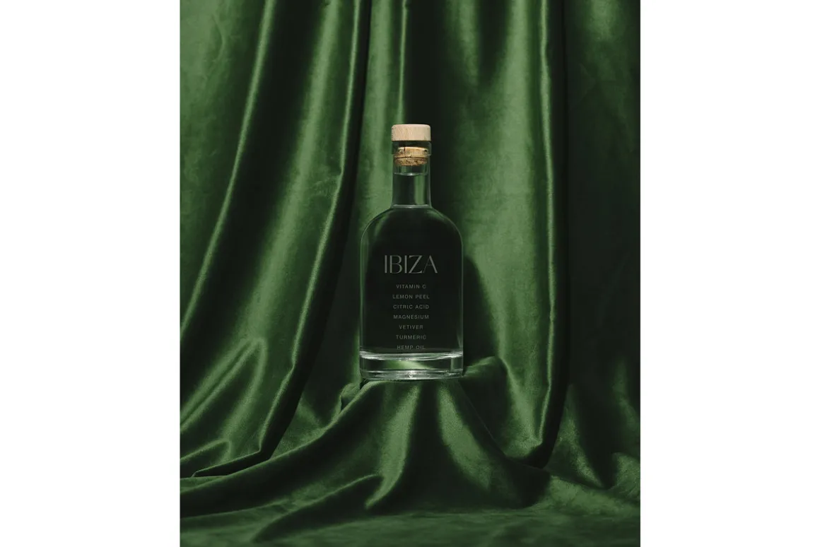 Glass Liquor Bottle Mockup No. 5