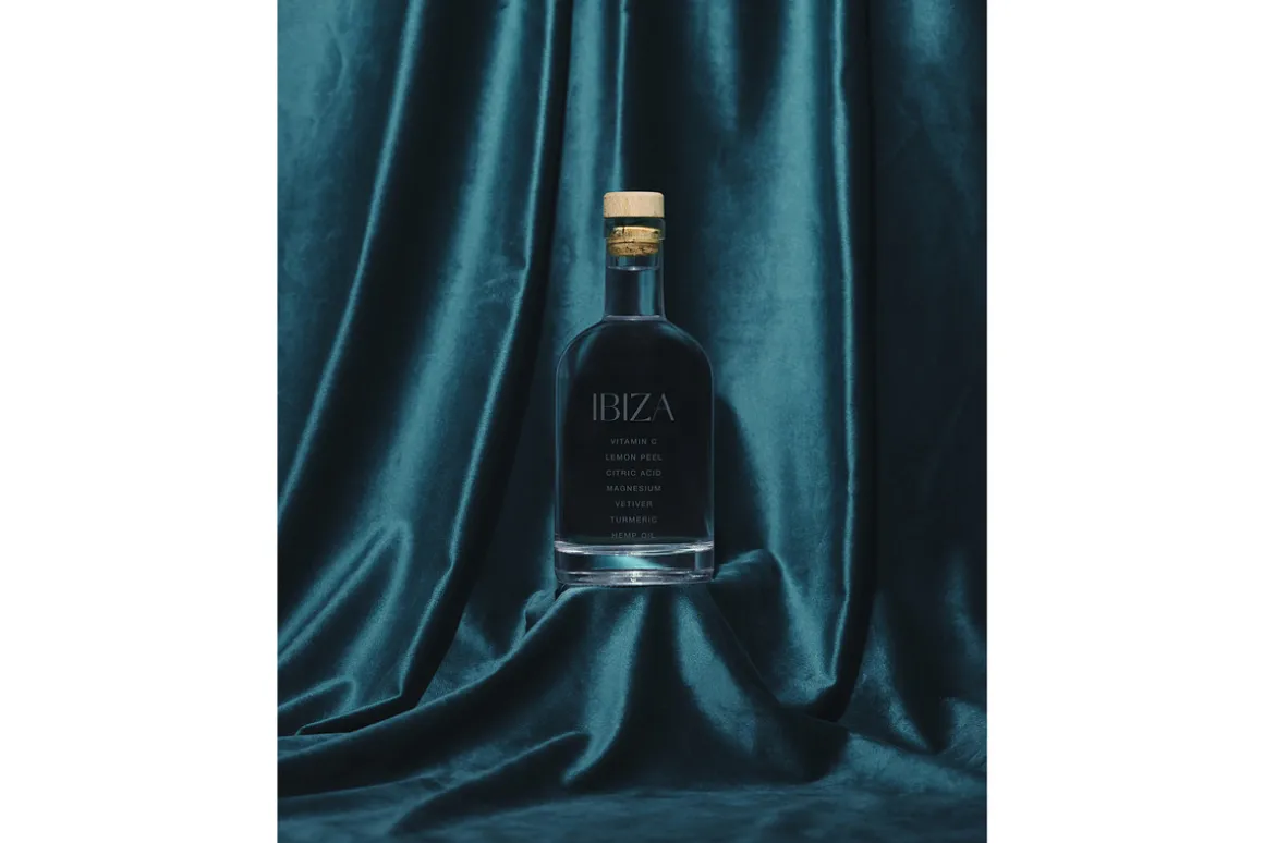 Glass Liquor Bottle Mockup No. 5