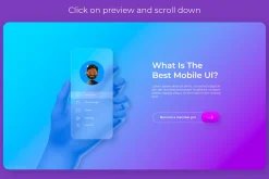 Glassmorphic Animated Presentation