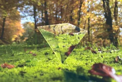 Glass Pyramid Distortion Effect