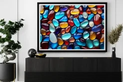 Glass Stones Background