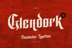 Glendork | Blackletter Typeface