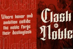 Glendork | Blackletter Typeface