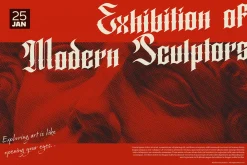 Glendork | Blackletter Typeface