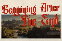Glendork | Blackletter Typeface