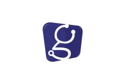 G Letter stethoscope logo icon