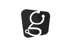 G Letter stethoscope logo icon