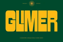 Glimer | Modern Unique Sans Serif