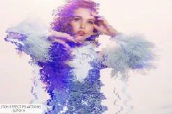 Glitch Effect Photoshop Actions