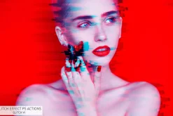Glitch Effect Photoshop Actions