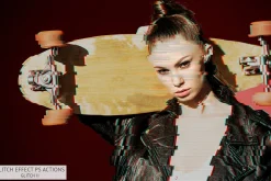 Glitch Effect Photoshop Actions