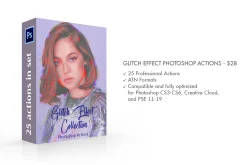 Glitch Effect Photoshop Actions