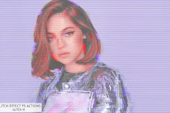 Glitch Effect Photoshop Actions