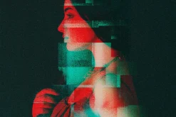 Glitch Displacement Poster Effect