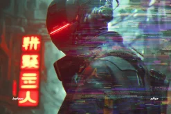 Glitch Distortion Photo Effects