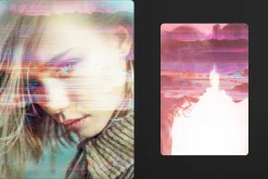 Glitch Distortion Photo Effects
