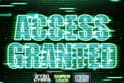Glitch Hacker Text Effects