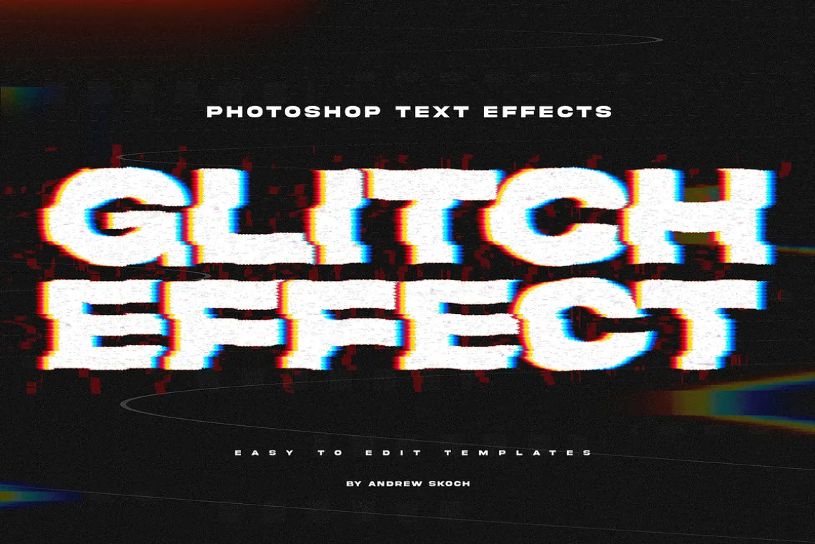 Glitch Text or Logo Effects